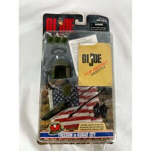 GI Joe Freedom in Kuwait City Top Secret Order File Set Sealed Hasbro MOC